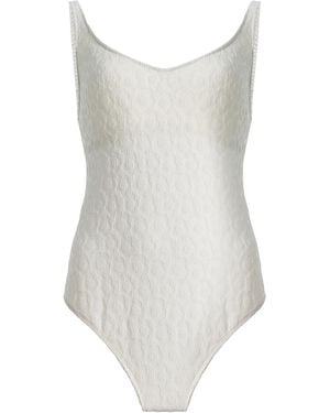 Lisa Marie Fernandez Marilyn One-Piece Swimsuit - White