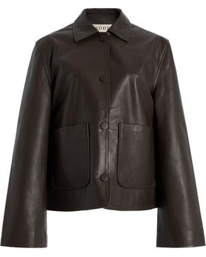 Rohe Leather Jacket - Black