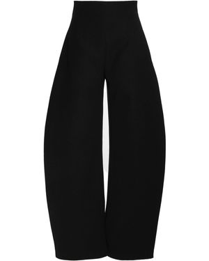 A.W.A.K.E. MODE High-rise Suiting Balloon Trousers - Black