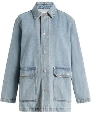Still Here Denim Barn Jacket - Blue