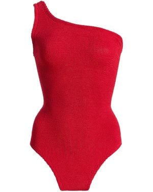 Hunza G Coverage Nancy One-Piece Swimsuit - Red