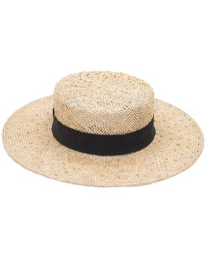 Mains de Vapeur Canotier Hat - Natural