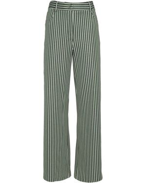 ORIANE 1986 The Bootcut High-Rise Pants - Green