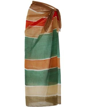 Soleil Soleil Square Pareo - Green