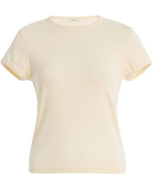 DONNI. Baby Ribbed Cotton Top - White