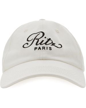FRAME X Ritz Cotton Hat - White