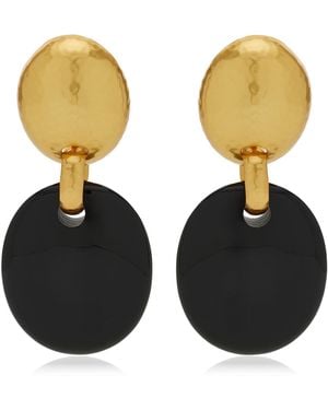 VALÉRE Jada 22L-Plated Brass Earrings - Black