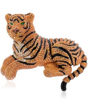 Ashna Mehta Bengal Tiger Customized Bag Bijoux - Yellow