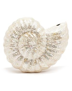 Emm Kuo Kahala Mother-Of-Pearl Clutch - Natural