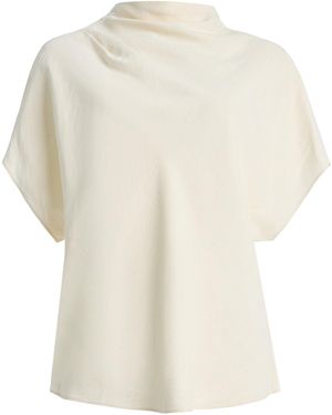 Twp Mock Neck T-Shirt - White