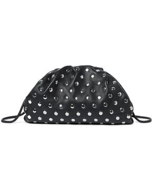Loeffler Randall Bailey Studded Leather Clutch - Black