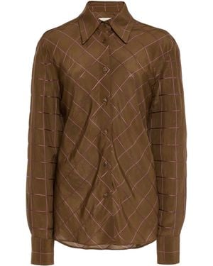 Kallmeyer Joan Bias Shirt - Brown