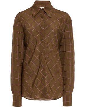 Kallmeyer Joan Bias Shirt - Brown