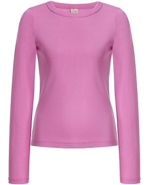 Flore Flore Max Cotton T-Shirt - Pink