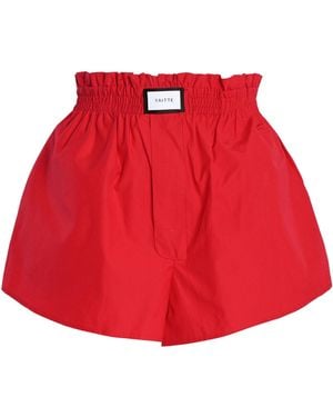 YAITTE Exclusive Palma Cotton Shorts - Red