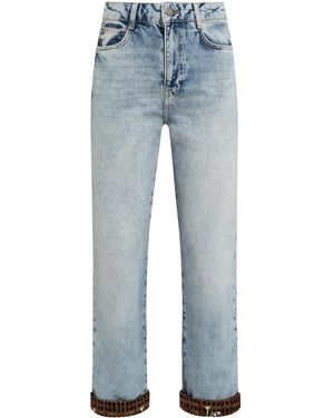Siedres Daky Rigid Low-Rise Straight-Leg Jeans - Blue