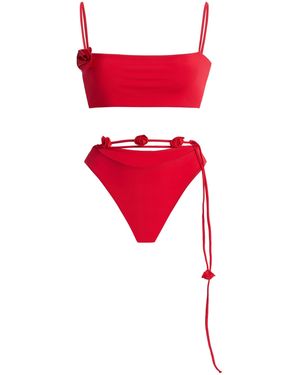 Maygel Coronel Exclusive La Isla Solea Bikini - Red