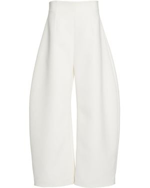 A.W.A.K.E. MODE Rounded Tailored Trousers - White
