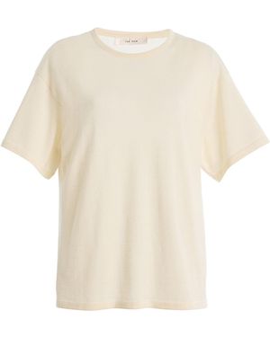 The Row Nonas Cashmere Top - White