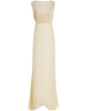 Nia Thomas Exclusive Alma Silk Top And Dress Set - White