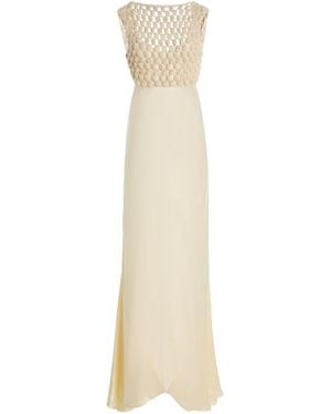 Nia Thomas Exclusive Alma Silk Top And Dress Set - White