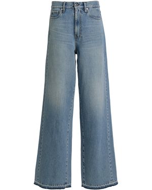 All Three Ronny Rigid Mid-Rise Straight-Leg Jeans - Blue