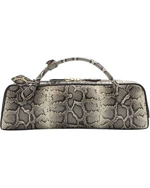 Alaïa Le Teckel Leather Clutch - Multicolour