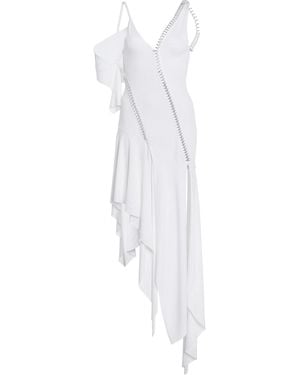 Coperni Spiral Dress - White