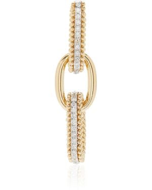 Harakh Sunlight 18k Yellow Gold Diamond Single Earring - White