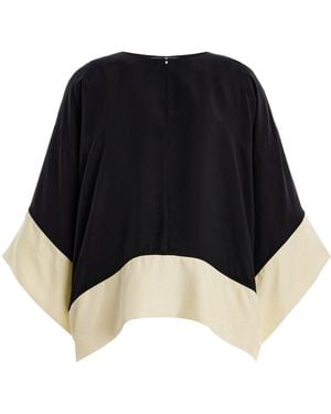 By Malene Birger Cicie Crepe Tunic Top - Black