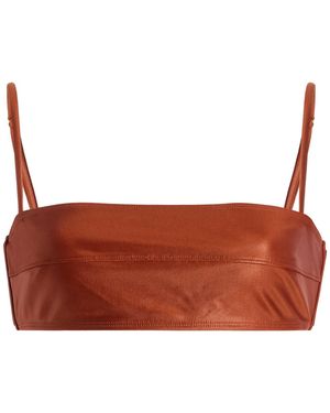 Medina Swimwear Exclusive La Isla Tropic Bikini Top - Brown