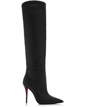 Christian Louboutin Zependris 100Mm Leather Boots - Black