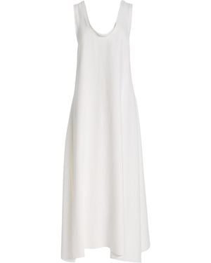 FFORME Renelle Twill Maxi Dress - White