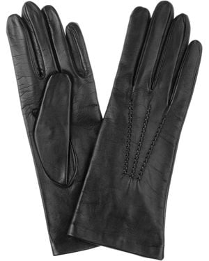 Paula Rowan Aida Leather Gloves - Black