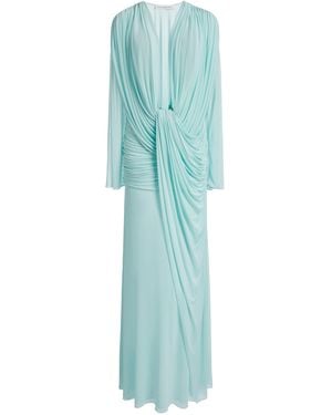 Christopher Esber Ripple Draped Gown - Blue