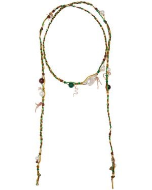 Joie With Envy Rose- -Stone Necklace - Black