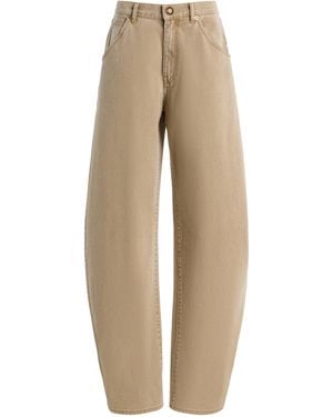 DARKPARK Khris Rigid Barrel-Leg Jeans - Natural
