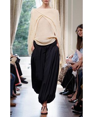 Kallmeyer Tania Low-Rise Nylon Balloon Trousers - Black