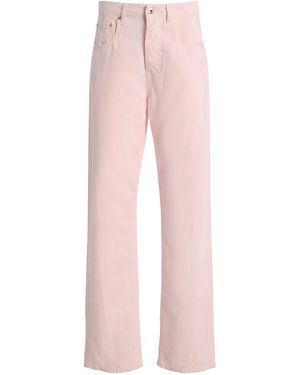 All Three Tanya High-Rise Straight-Leg Trousers - Pink