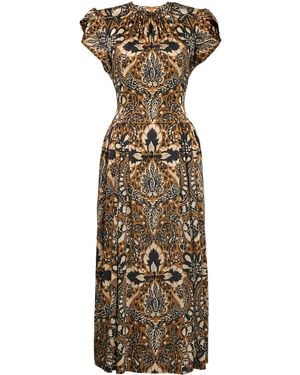Lena Hoschek Giorgia Midi Dress - Multicolour