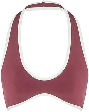 Zimmermann Clash Jersey Bralette - Pink
