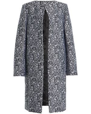 TOTEME Collarless Floral Coat - Grey
