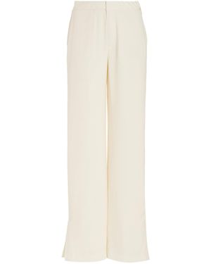 Third Form Day Dreamer Crepe Wide-leg Trousers - White