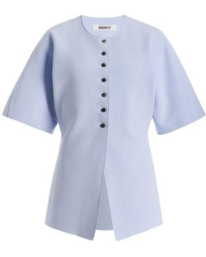 Birrot Lay3 Half-Sleeve Top - Blue