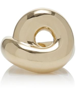 Bea Bongiasca Tarallo Loop 9k Yellow Gold Ring - Metallic