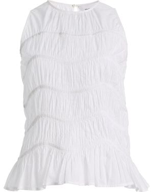 Merlette Josette Cotton Top - White