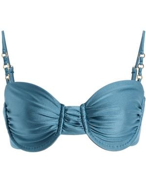 JADE Swim Raina Bikini Top - Blue