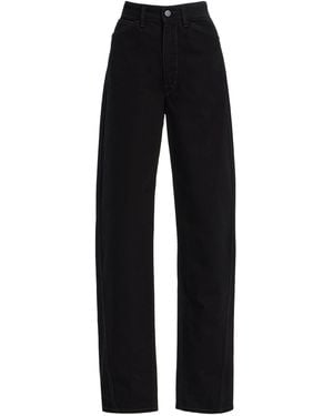 Lemaire Twisted Cotton Trousers - Black