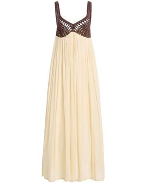 All That Remains Vivien Cotton-Blend Dress - Natural