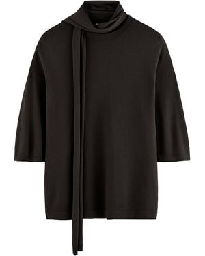 ARAKII Exclusive Relaxed Knit T-shirt - Black